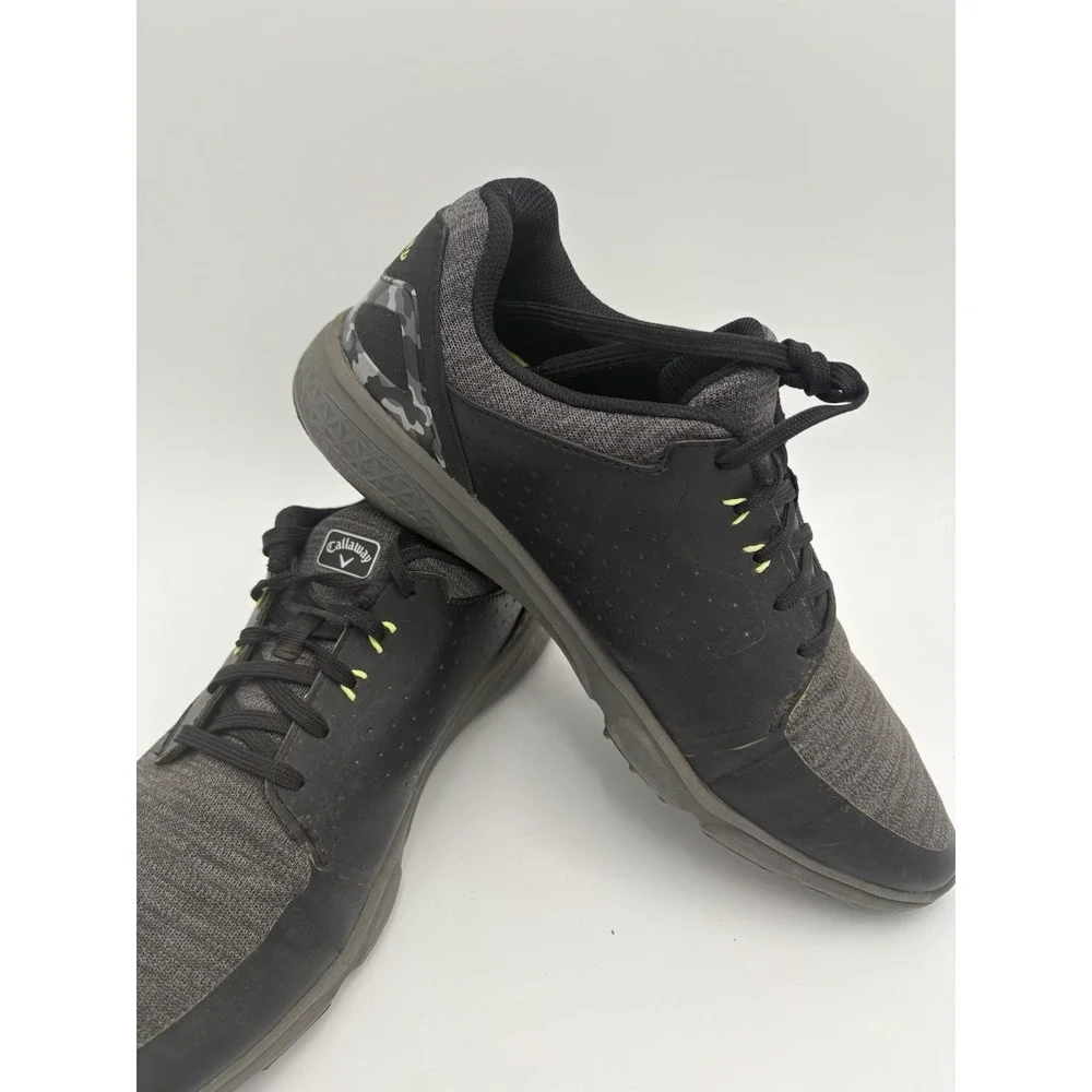 Callaway Coronado‎ V2 SL Spikeless Golf Shoes Men's size 11D Black / Grey